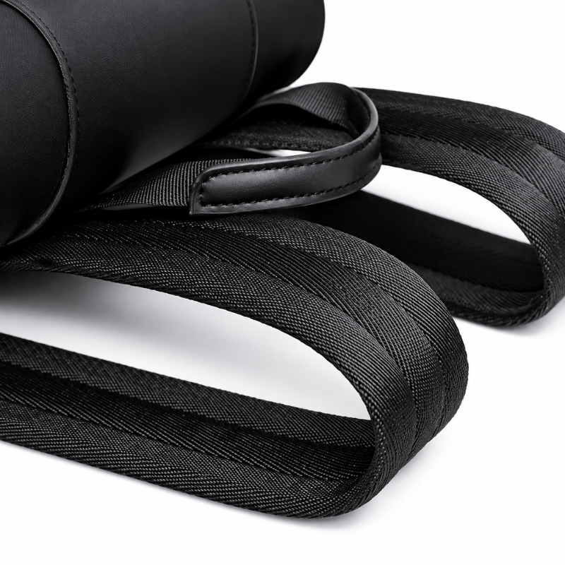 Sac à dos professionnel imperméable haut de gamme en cuir PU pour ordinateur portable, sac à dos scolaire de luxe à motif géométrique