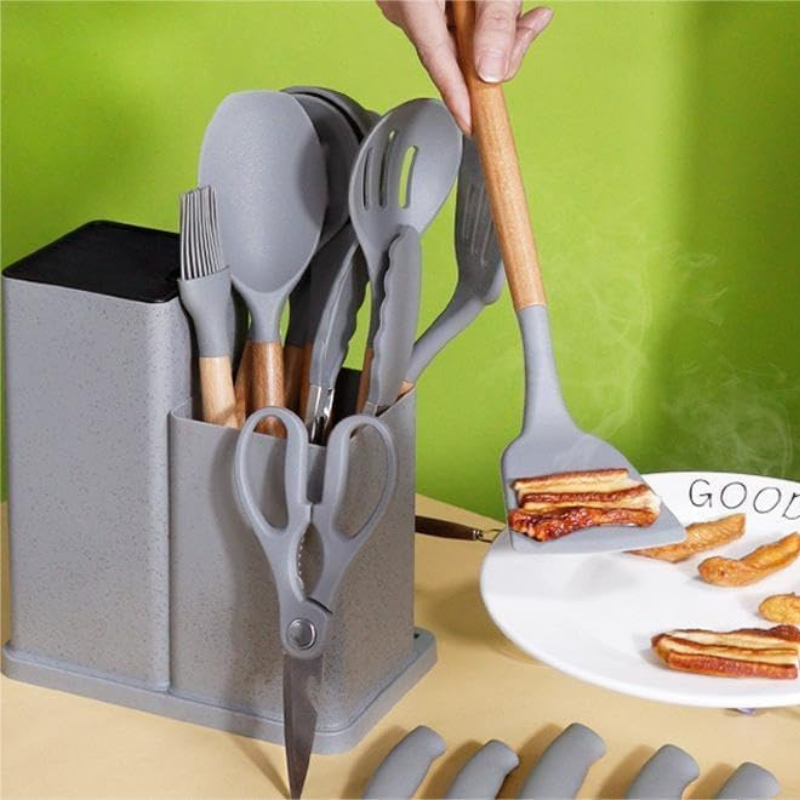 Ensemble de 20 pcs ustensiles de cuisine silicone