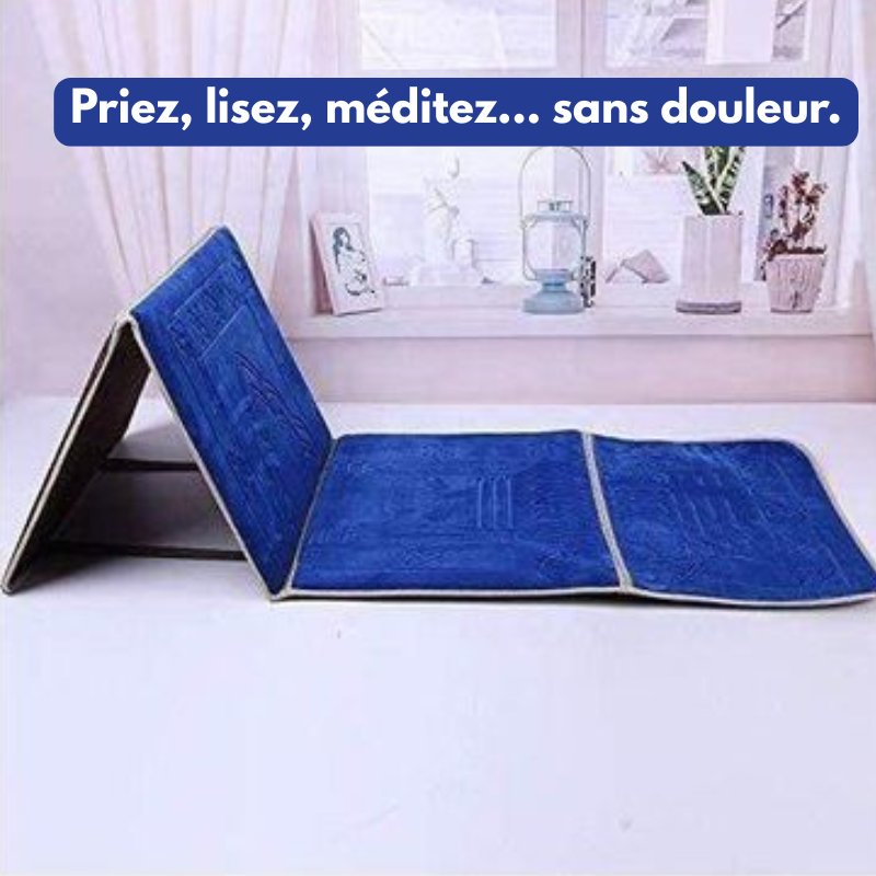 Tapis de prière avec avec dossier