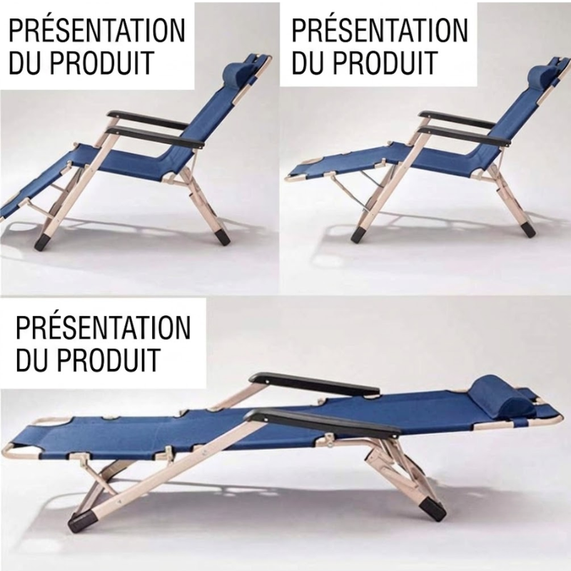 Chaise Confort Total Pliable