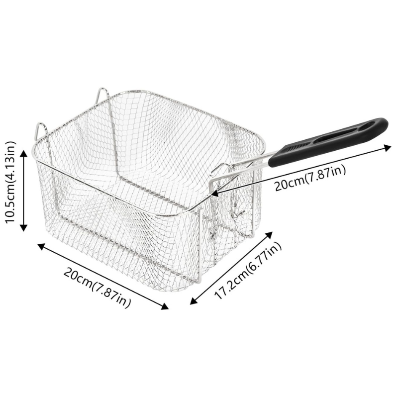 Friteuse électrique en acier inoxydable à double réservoir, 12 l, avec 2 réservoirs, tête de friteuse rotative et 2 couvercles, pour restaurants, cafés