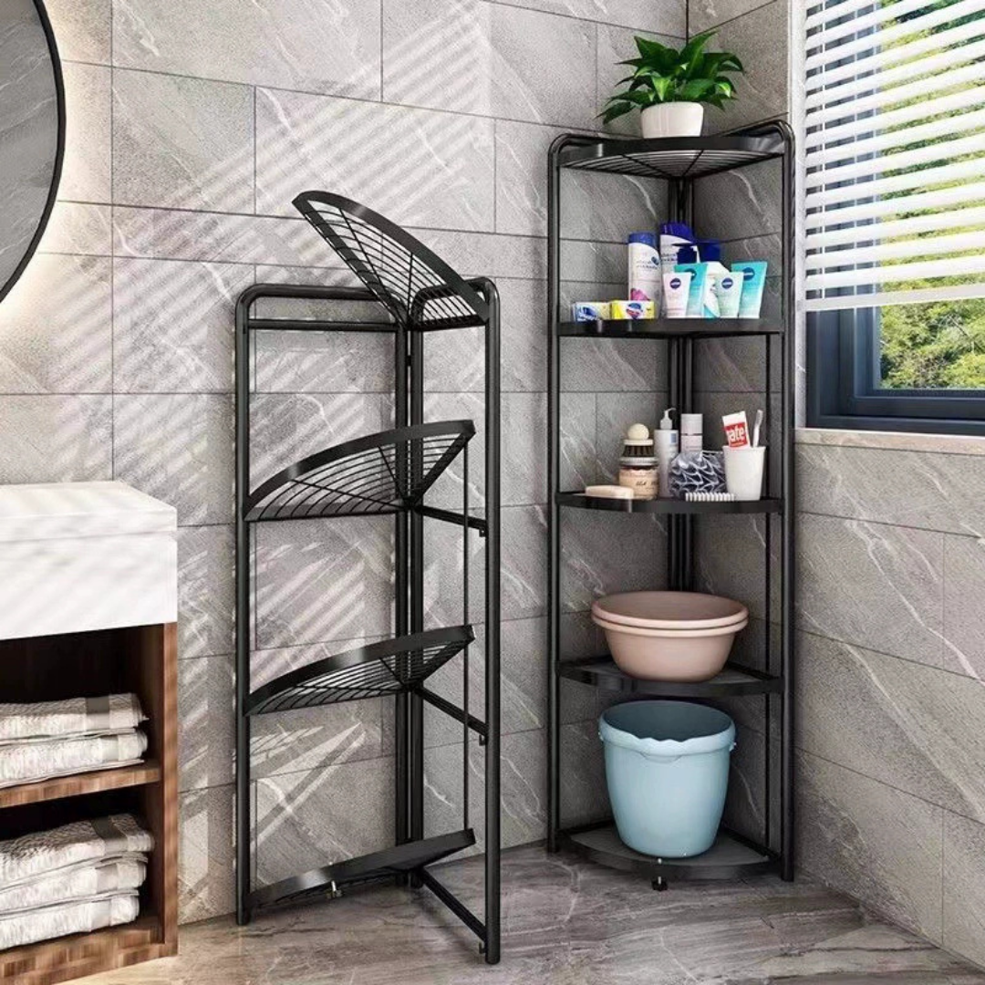 Homero Multi-Purpose Space Saving Corner Shelf Rack