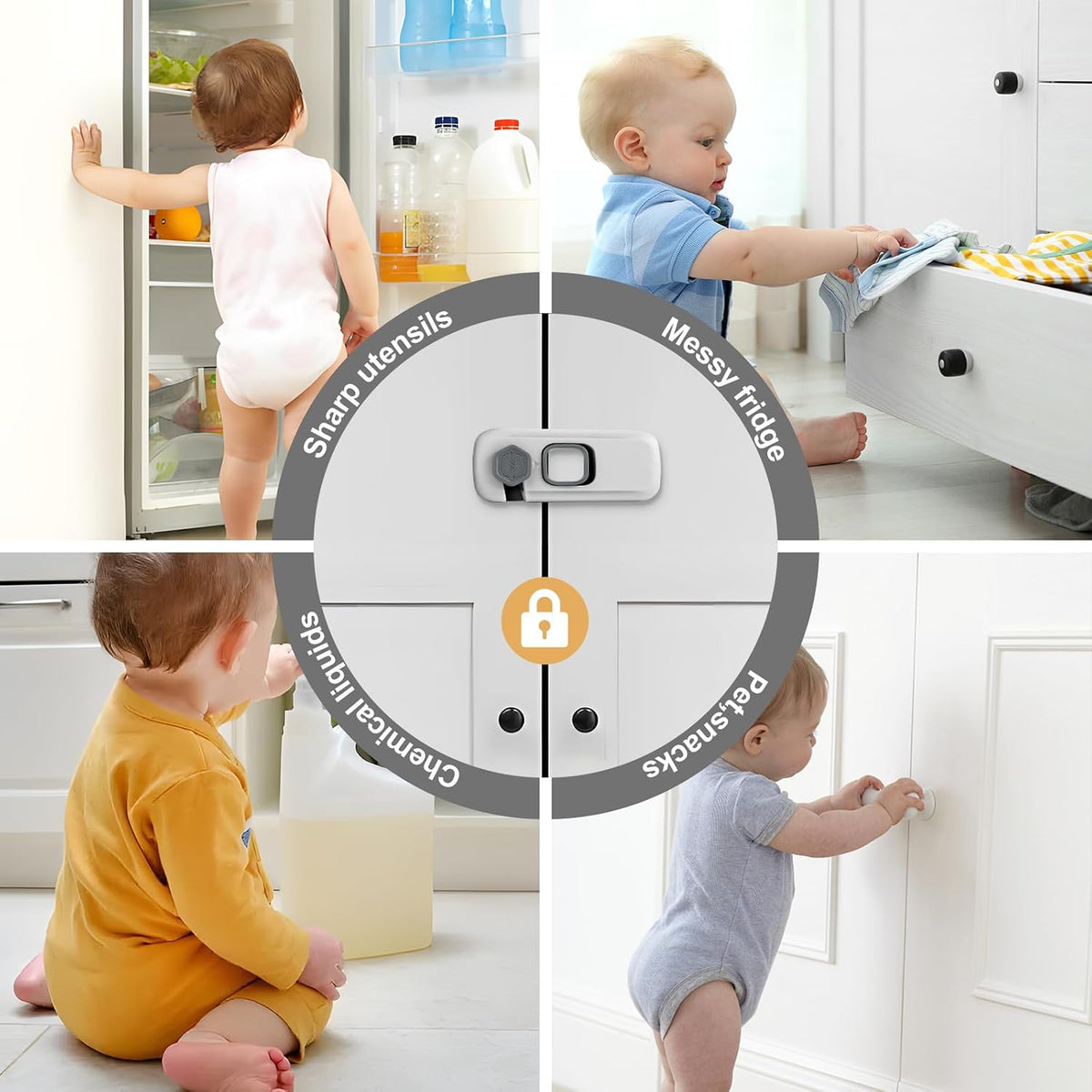 Verrou de Sécurité Frigo Protégez