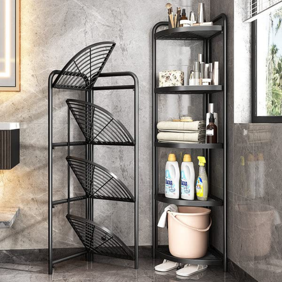 Homero Multi-Purpose Space Saving Corner Shelf Rack