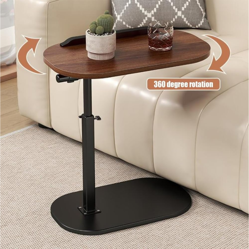 Table d’Appoint ÉLÉGANCE – Hauteur Réglable 45–80 cm