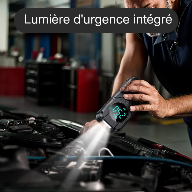 Démarreur Intelligent 7-en-1 avec Gonfleur Haute Pression