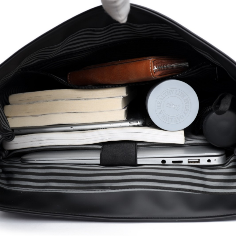 Sac à dos professionnel imperméable haut de gamme en cuir PU pour ordinateur portable, sac à dos scolaire de luxe à motif géométrique