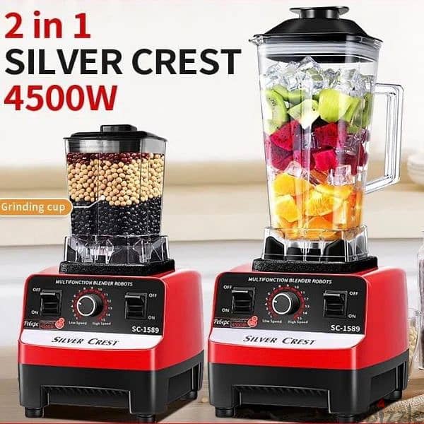 Silver Crest - Le mixeur le plus puissant au monde 9600 W