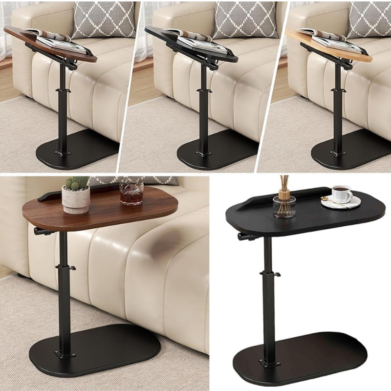 Table d’Appoint ÉLÉGANCE – Hauteur Réglable 45–80 cm