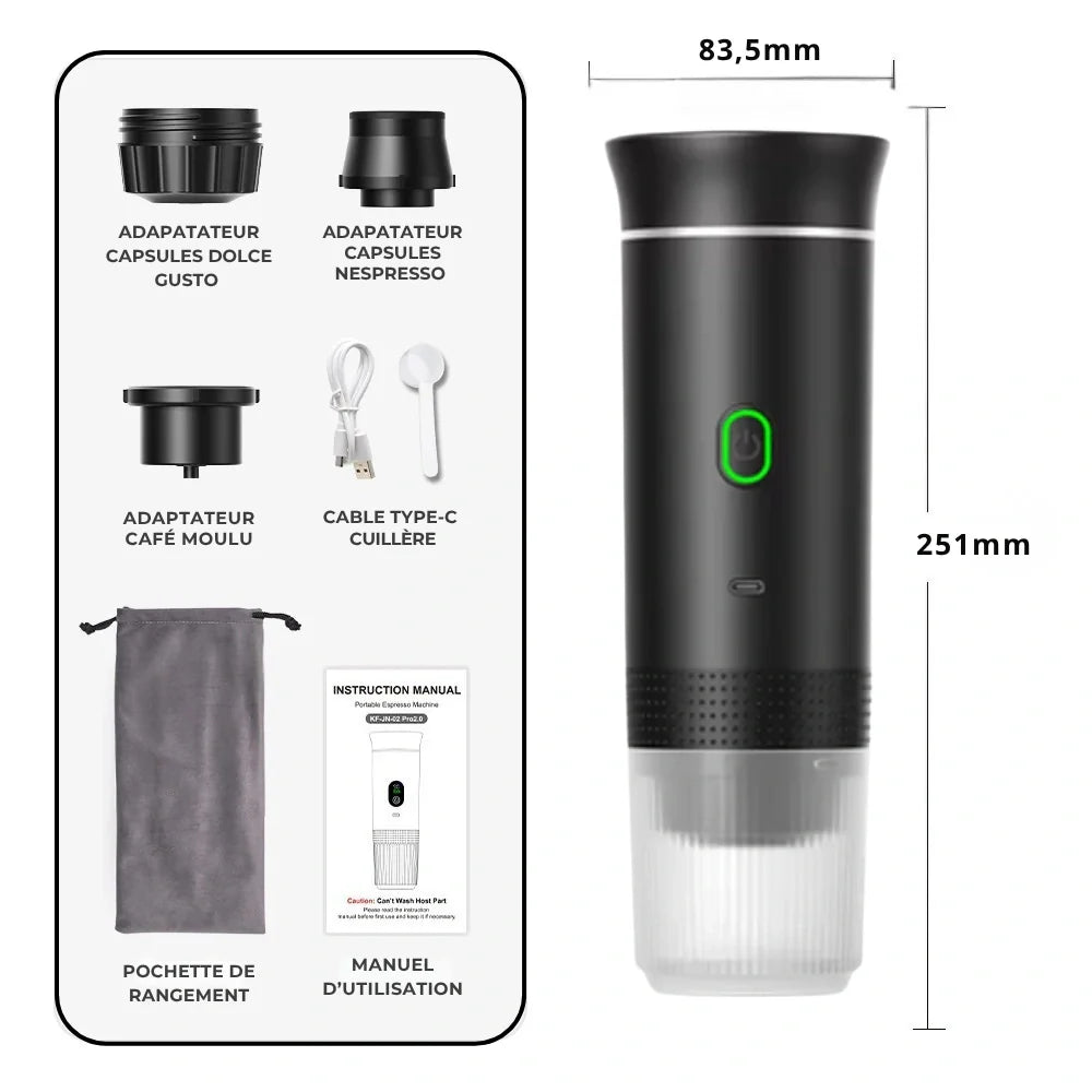 NomadBrew™ - Votre café partout!