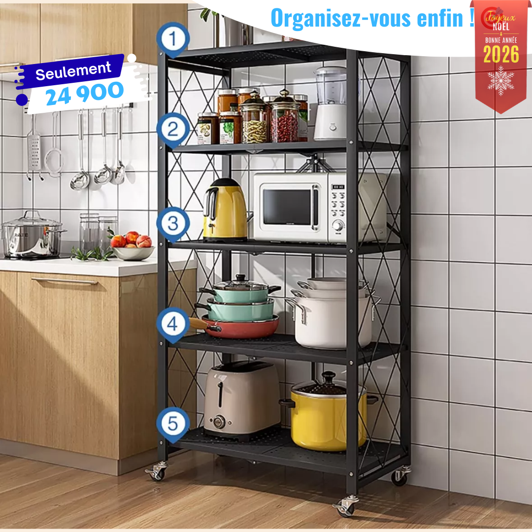 Étagère 5 Niveaux Pro