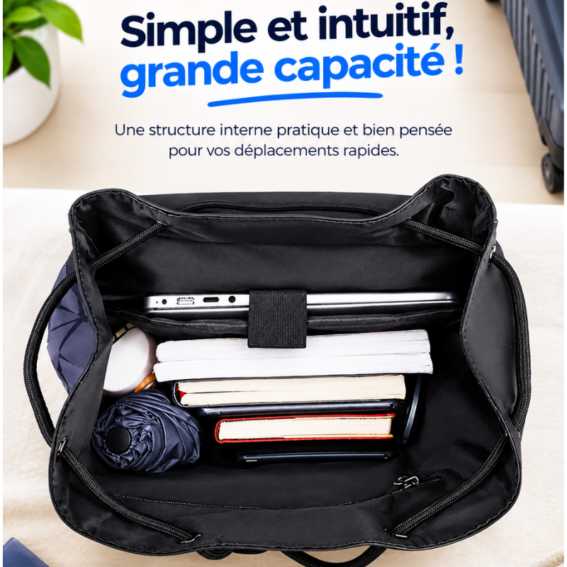 Sac à dos professionnel imperméable haut de gamme en cuir PU pour ordinateur portable, sac à dos scolaire de luxe à motif géométrique