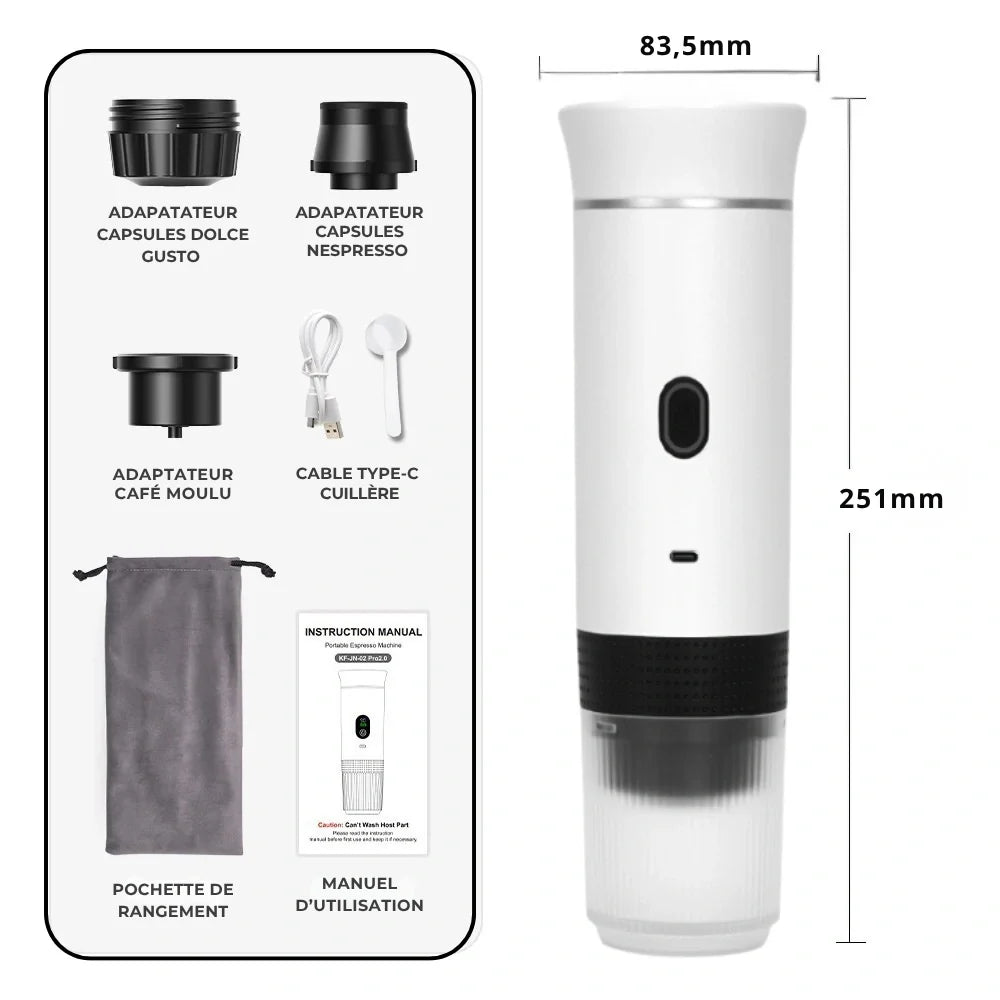NomadBrew™ - Votre café partout!