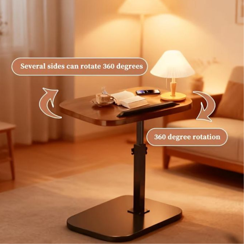 Table d’Appoint ÉLÉGANCE – Hauteur Réglable 45–80 cm