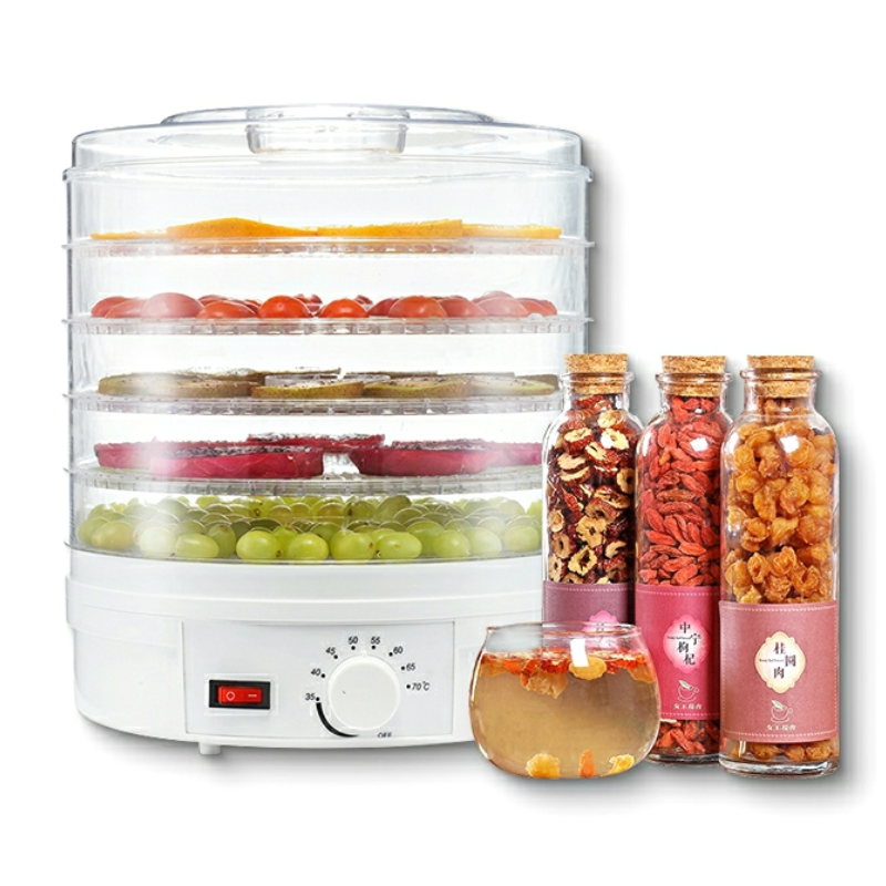 Déshydrateur Alimentaire Électrique 5 Niveaux – Séchage Rapide Fruits, Légumes & Viandes