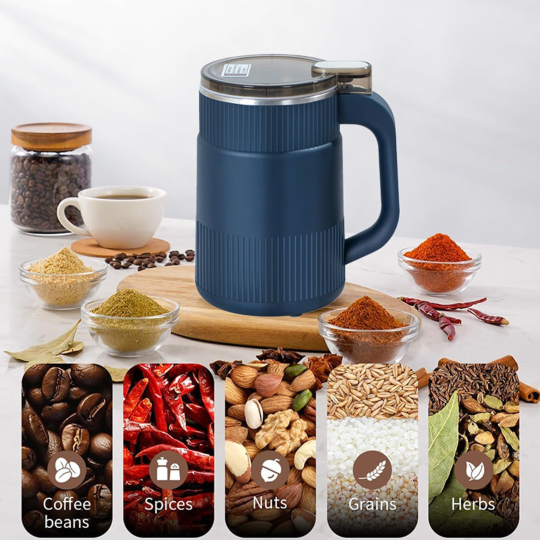 Multipurpose Electric Stainless Steel Spice & Grain Grinder