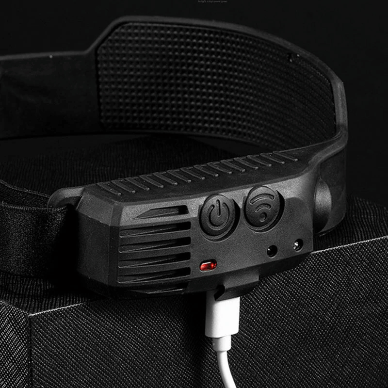 Lampe Frontale LED 6 Modes – Ultra-Puissante & Rechargeable