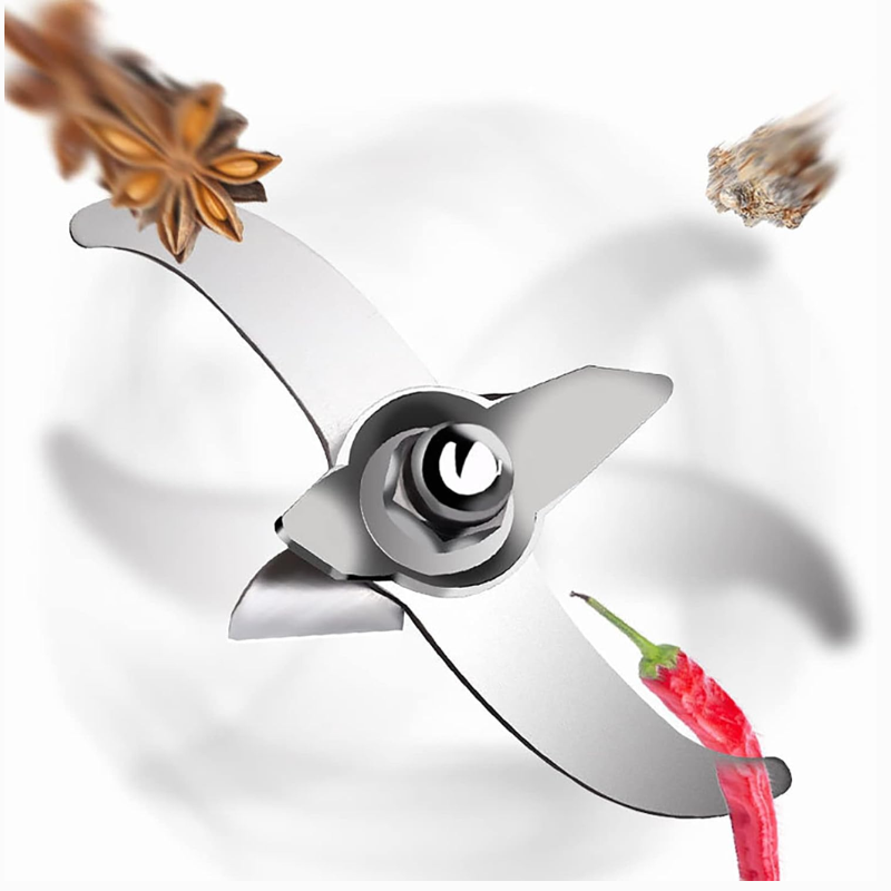 1 KG – Moulin à Grains Électrique Professionnel en Acier Inoxydable à 3 Lames Haute Vitesse