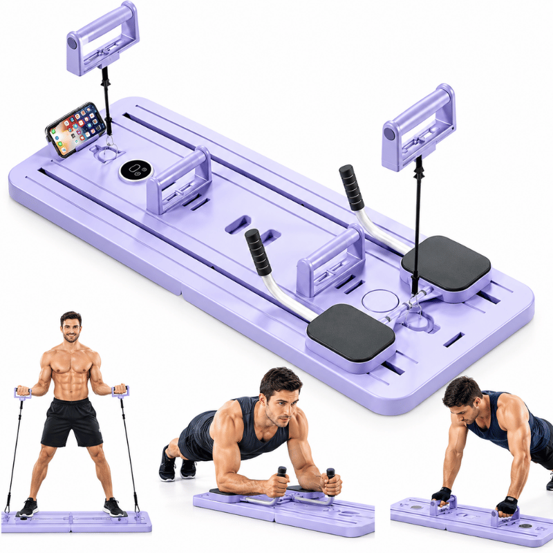 Planche de Fitness Pliable Multifonction 4 en 1
