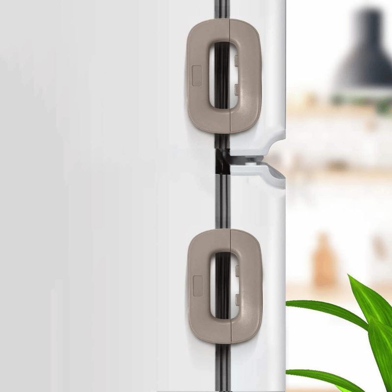 🔒 Verrou de Sécurité Universel – Frigo, Placards & Armoires
