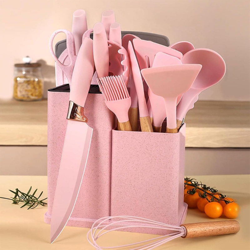Ensemble de 20 pcs ustensiles de cuisine silicone