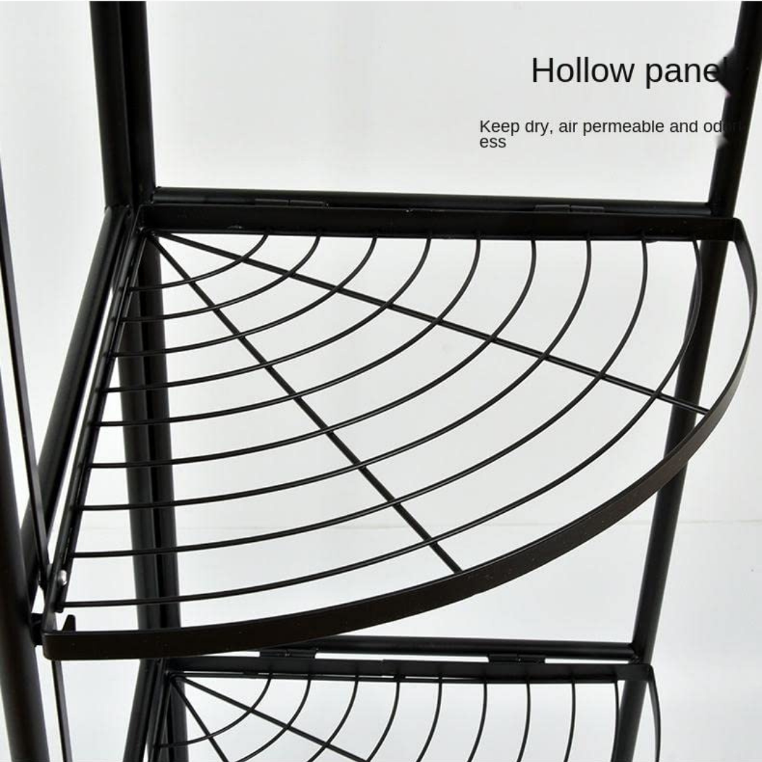 Homero Multi-Purpose Space Saving Corner Shelf Rack
