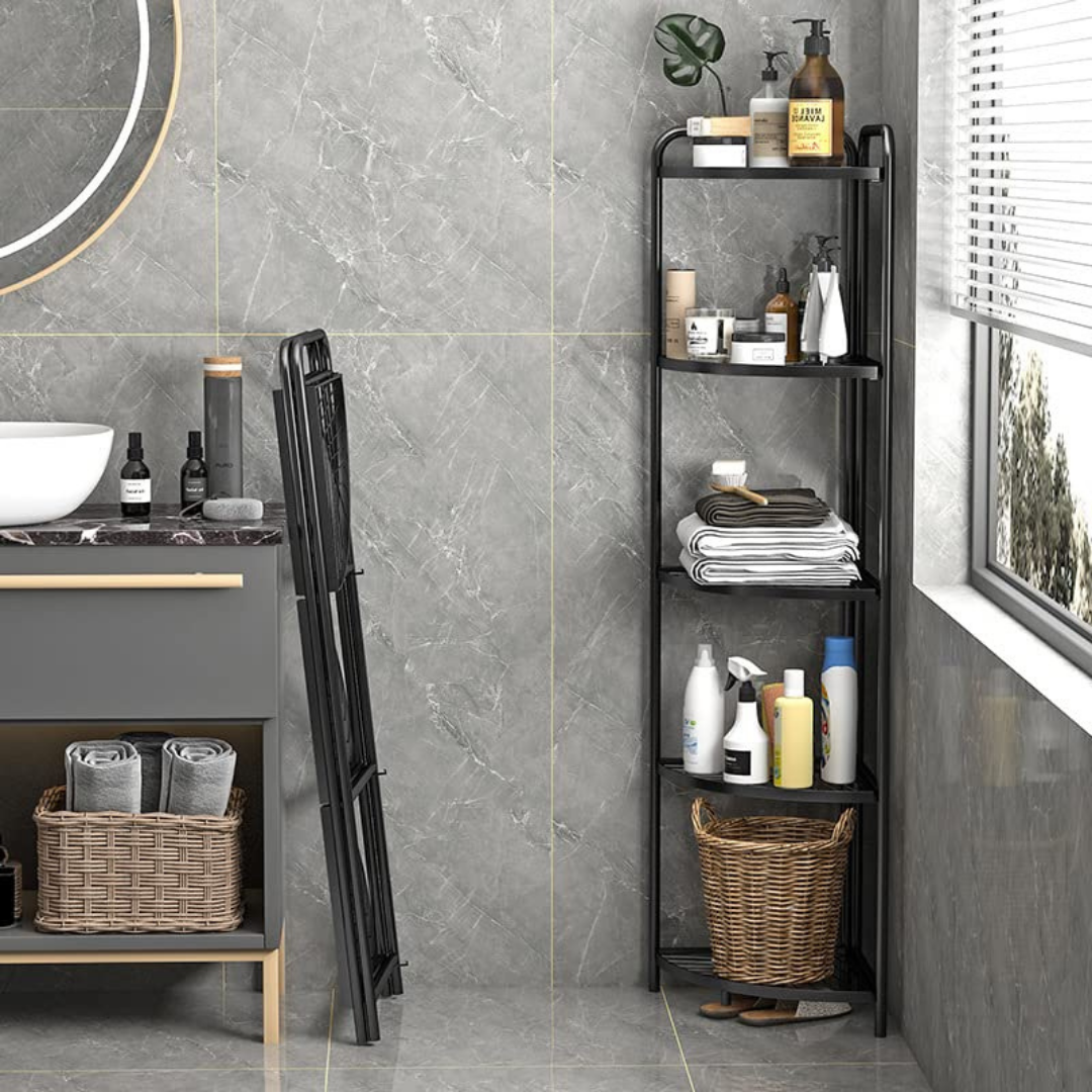 Homero Multi-Purpose Space Saving Corner Shelf Rack