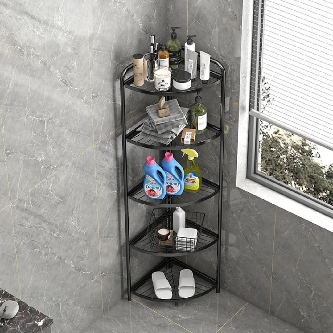 Homero Multi-Purpose Space Saving Corner Shelf Rack